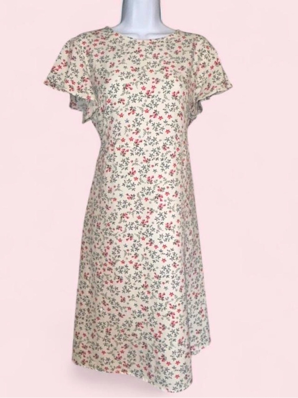 Coquette Prairie Roolee White Floral Sundress Dress Women’s Size M